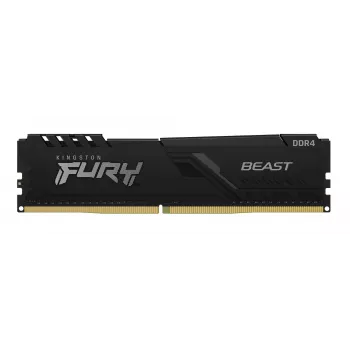 Kingston FURY Beast 32GB 3200MT/s DDR4 CL16 DIMM Melns