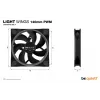 be quiet Light Wings 140mm ARGB PWM Ventilators Melns