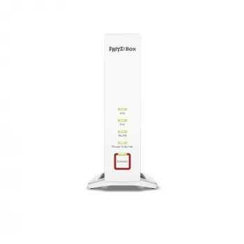 FRITZ!Box 4060 trīsjoslu Wi-Fi 6 maršrutētājs, Gigabit Ethernet, balts