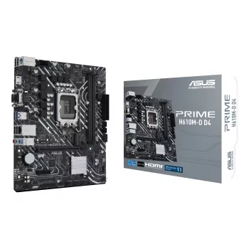 ASUS PRIME H610M-D D4 Intel H610 LGA 1700 micro ATX mātesplate
