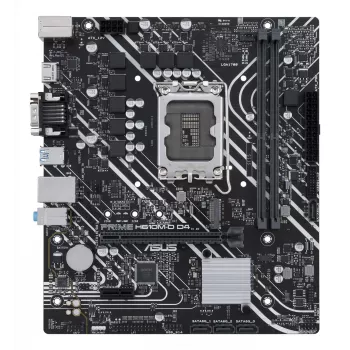 ASUS PRIME H610M-D D4 Intel H610 LGA 1700 micro ATX mātesplate