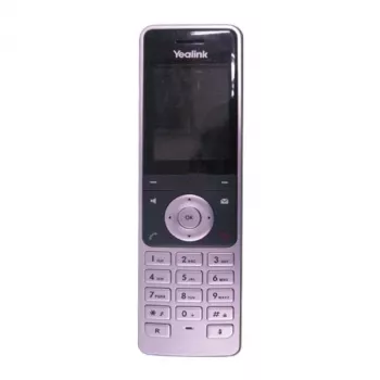 Yealink SIP-W56H DECT telefona klausule ar zvanītāja ID, melna, sudraba