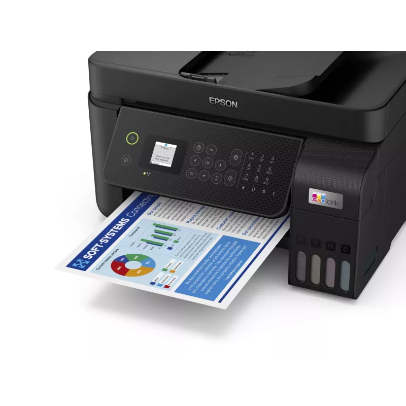 Epson EcoTank ET-4800 Daudzfunkciju Printeris, A4, 5760x1440 DPI, 33 ppm, Wi-Fi