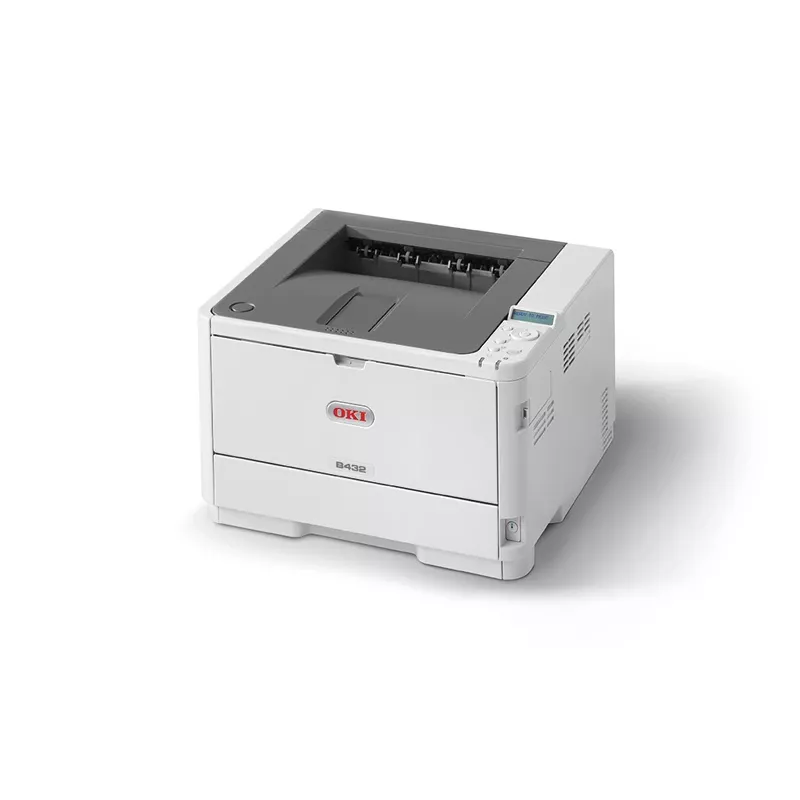 OKI B432dn - Melnbalts lāzerprinteris - A4 - 40 lpp/min - USB / Ethernet