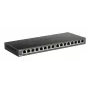 D-Link DGS-1016S Nepārvaldāms Gigabit Ethernet slēdzis (16 porti, 10/100/1000, melns)