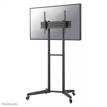 Neomounts FL50-540BL1 TV ratiņi 37-70 collas, melni, pārvietojams grīdas statīvs, tērauds, 50 kg, 94 cm (37 inch), 177.8 cm (70 inch)
