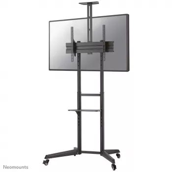 Neomounts FL50-550BL1 TV ratiņi 37-70 collas, melni, pārvietojams grīdas statīvs, tērauds, 50 kg, 94 cm (37 inch), 177,8 cm (70 inch)