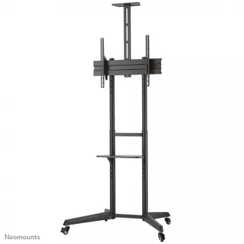 Neomounts FL50-550BL1 TV ratiņi 37-70 collas, melni, pārvietojams grīdas statīvs, tērauds, 50 kg, 94 cm (37 inch), 177,8 cm (70 inch)
