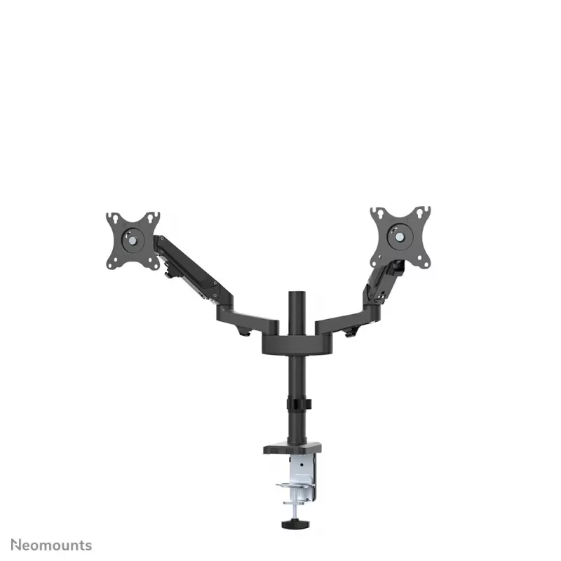 Neomounts DS70-750BL2 Monitora roka 17-27 collu - gāzes atspere, Clamp/Grommet, 7 kg, 43.2 cm (17 collas), 68.6 cm (27 collas), 100 x 100 mm, Melna