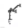 Neomounts DS70-750BL2 Monitora roka 17-27 collu - gāzes atspere, Clamp/Grommet, 7 kg, 43.2 cm (17 collas), 68.6 cm (27 collas), 100 x 100 mm, Melna