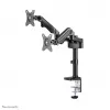Neomounts DS70-750BL2 Monitora roka 17-27 collu - gāzes atspere, Clamp/Grommet, 7 kg, 43.2 cm (17 collas), 68.6 cm (27 collas), 100 x 100 mm, Melna