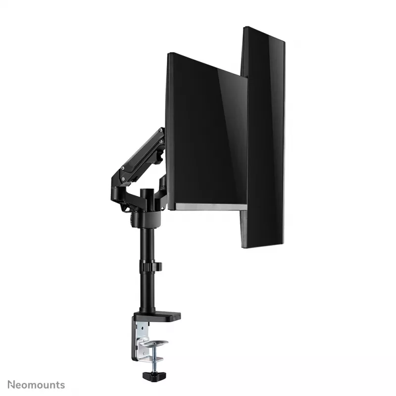 Neomounts DS70-750BL2 Monitora roka 17-27 collu - gāzes atspere, Clamp/Grommet, 7 kg, 43.2 cm (17 collas), 68.6 cm (27 collas), 100 x 100 mm, Melna