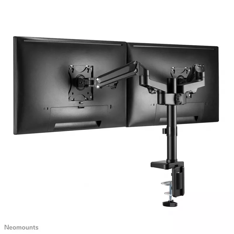 Neomounts DS70-750BL2 Monitora roka 17-27 collu - gāzes atspere, Clamp/Grommet, 7 kg, 43.2 cm (17 collas), 68.6 cm (27 collas), 100 x 100 mm, Melna