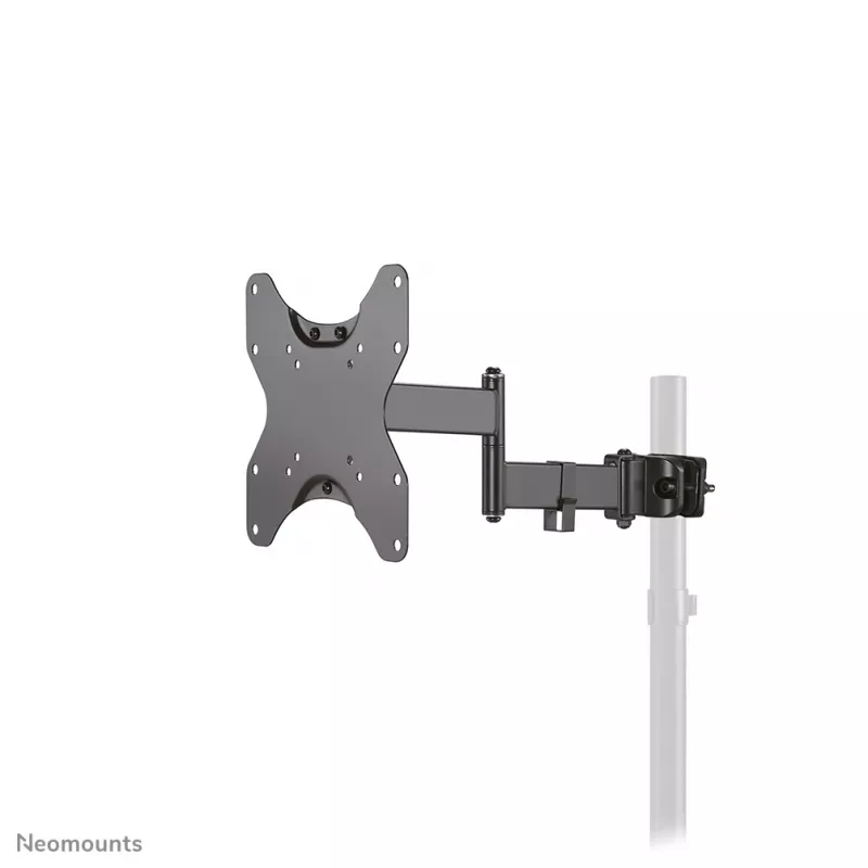 Neomounts FL40-450BL12 TV stiprinājums pie staba 23-42 collas - diam. 28-50 mm - pilna kustība