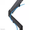 Neomounts DS70-700BL1 Monitora roka 17-27 collas - gāzes atspere, Skavas stiprinājums, 7 kg, 43.2 cm (17 inch), 68.6 cm (27 inch), 100 x 100 mm, Melna