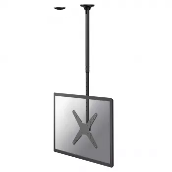 Neomounts FPMA-C340BLACK Griestu stiprinājums monitoram/TV 32-75 collas - augstums 106-156 cm