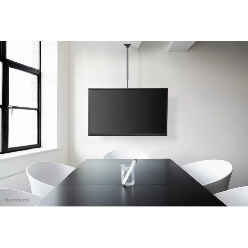 Neomounts FPMA-C340BLACK Griestu stiprinājums monitoram/TV 32-75 collas - augstums 106-156 cm