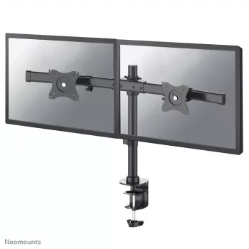 Neomounts FPMA-DCB100DBLACK Monitora roka 10-27 collas, Skava/Caurums, 10 kg, 100 x 100 mm, Melna