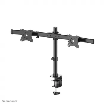 Neomounts FPMA-DCB100DBLACK Monitora roka 10-27 collas, Skava/Caurums, 10 kg, 100 x 100 mm, Melna