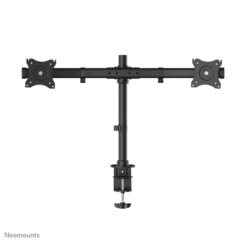 Neomounts FPMA-DCB100DBLACK Monitora roka 10-27 collas, Skava/Caurums, 10 kg, 100 x 100 mm, Melna