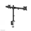 Neomounts FPMA-DCB100DBLACK Monitora roka 10-27 collas, Skava/Caurums, 10 kg, 100 x 100 mm, Melna