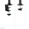 Neomounts FPMA-DCB100DBLACK Monitora roka 10-27 collas, Skava/Caurums, 10 kg, 100 x 100 mm, Melna
