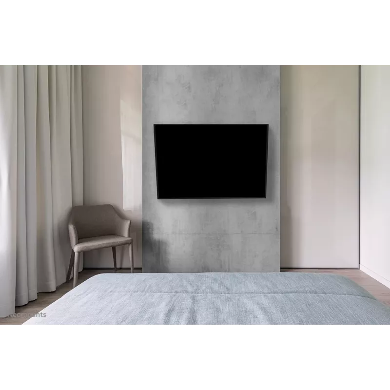 Neomounts WL40-550BL16 sienas stiprinājums TV 40-65 collām - pilns kustību diapazons - viegla uzstādīšana