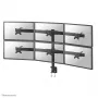 Neomounts FPMA-D700D6 Monitora roka 19-27 collām, skava, 8 kg, 48.3 cm (19 inch), 68.6 cm (27 inch), 100 x 100 mm, Melna
