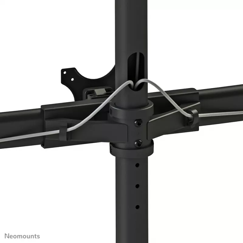 Neomounts FPMA-D700D6 Monitora roka 19-27 collām, skava, 8 kg, 48.3 cm (19 inch), 68.6 cm (27 inch), 100 x 100 mm, Melna
