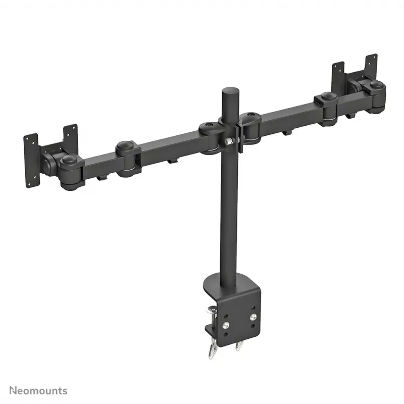 Neomounts FPMA-D960D monitora roka 10-27 collām, skrūvspīle, 8 kg, 25.4 cm (10 inch), 68.6 cm (27 inch), 100 x 100 mm, Melna
