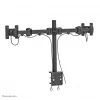 Neomounts FPMA-D960D monitora roka 10-27 collām, skrūvspīle, 8 kg, 25.4 cm (10 inch), 68.6 cm (27 inch), 100 x 100 mm, Melna