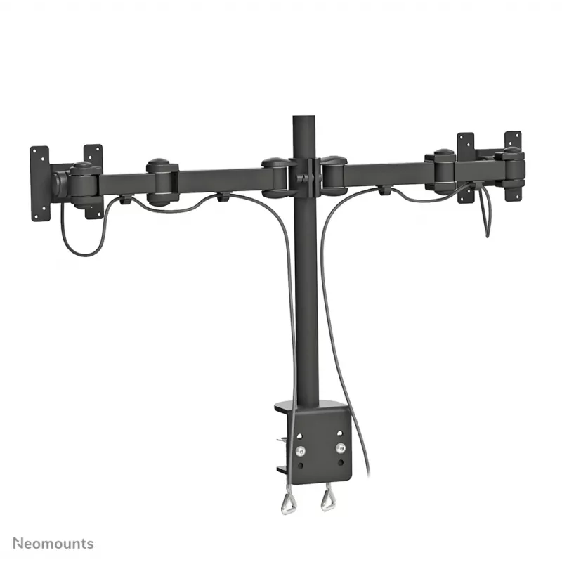 Neomounts FPMA-D960D monitora roka 10-27 collām, skrūvspīle, 8 kg, 25.4 cm (10 inch), 68.6 cm (27 inch), 100 x 100 mm, Melna