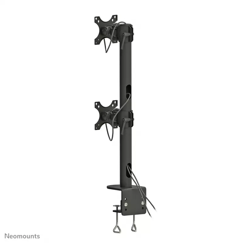 Neomounts FPMA-D960DVBLACKPLUS Monitora roka 17-49 inch - vertikāla uzstādīšana