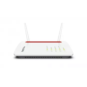 FRITZ!Box 6850 5G bezvadu maršrutētājs Gigabit Ethernet Divjoslu (2.4 GHz / 5 GHz) Melns, Sarkans, Balts