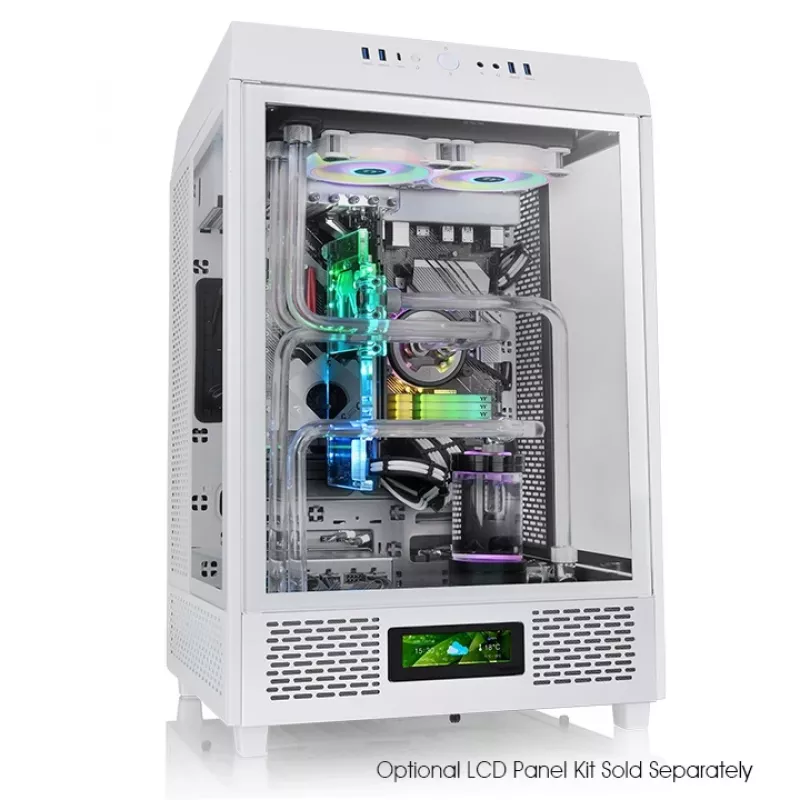 THERMALTAKE Korpusa tornis Mid Tower - The Tower 500 - Balts