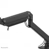 Neomounts NM-D775DX3BLACK Monitora rokturis 17-27 collu - gāzes atspere - Topfix - 180° stops