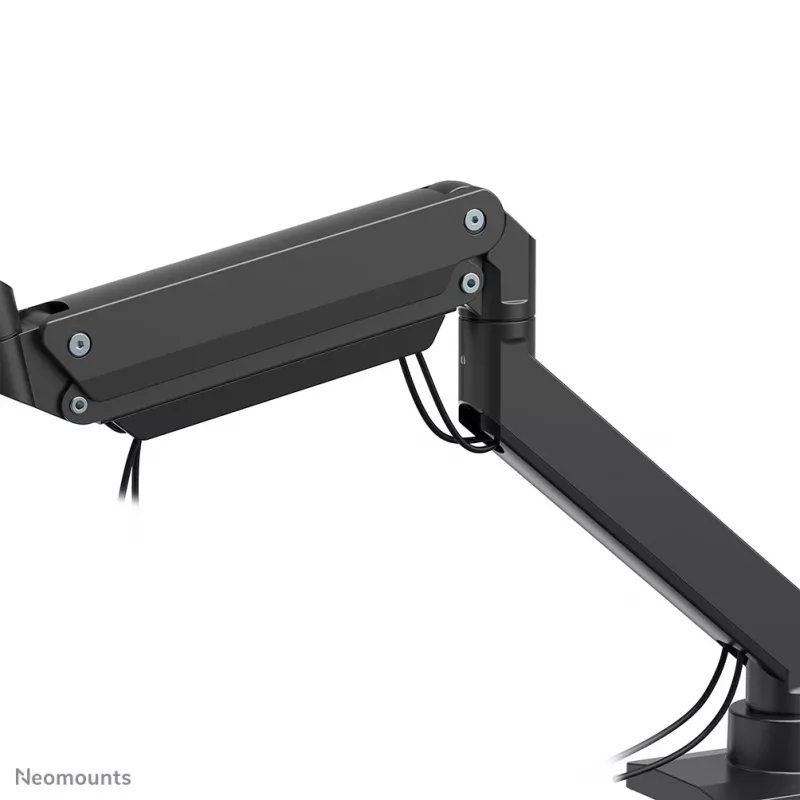 Neomounts NM-D775DX3BLACK Monitora rokturis 17-27 collu - gāzes atspere - Topfix - 180° stops