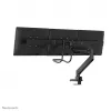 Neomounts NM-D775DX3BLACK Monitora rokturis 17-27 collu - gāzes atspere - Topfix - 180° stops