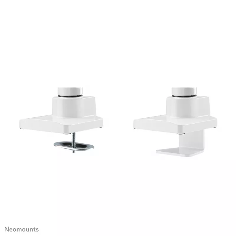 Neomounts NM-D775WHITEPLUS Monitora roka 10-49 collas - gāzes atspere - Topfix - 180° stops