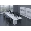 Neomounts NM-D775WHITEPLUS Monitora roka 10-49 collas - gāzes atspere - Topfix - 180° stops