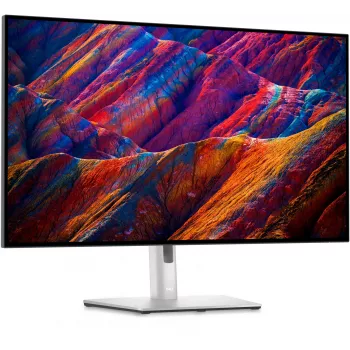 DELL UltraSharp 32 4K USB-C Hub Monitor - U3223QE, 80 cm (31.5 collas), 3840 x 2160 pikseļi, 4K Ultra HD, LCD, 8 ms, Sudraba