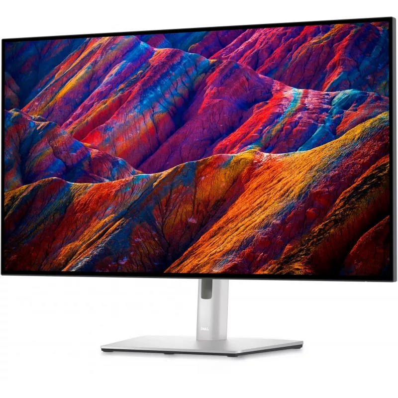 DELL UltraSharp 32 4K USB-C Hub Monitor - U3223QE, 80 cm (31.5 collas), 3840 x 2160 pikseļi, 4K Ultra HD, LCD, 8 ms, Sudraba