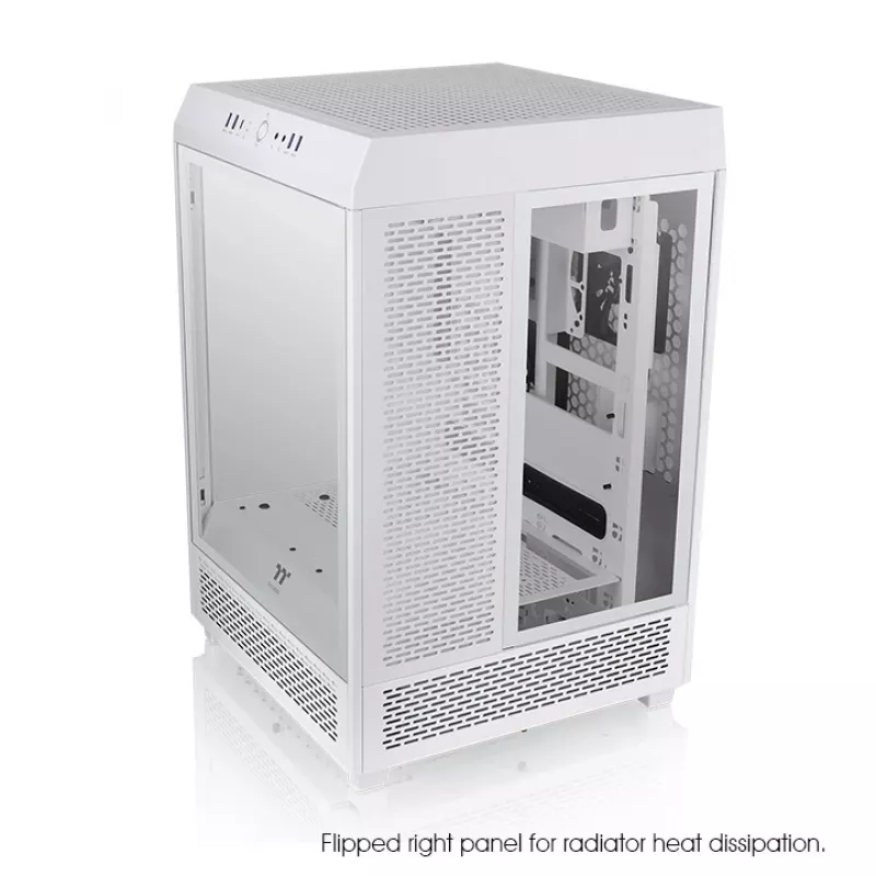 Thermaltake Ceres 500 TG ARGB Snow Midi Tower datora korpuss, balts