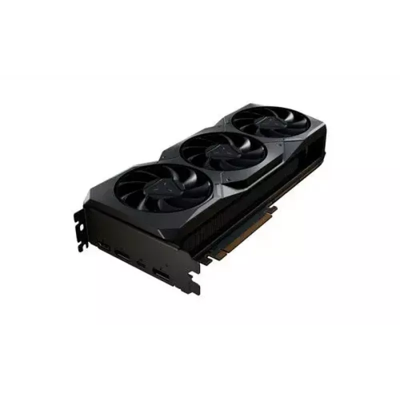 Grafikas karte XFX Radeon RX 7900 XT — 20 GB GDDR6, 320-bit, PCIe 4.0, 2400 MHz boost, 3x DisplayPort, 1x HDMI, 3 ventilatori