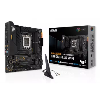 Mātesplate ASUS TUF GAMING B660M-PLUS WIFI Intel B660 LGA 1700 micro ATX