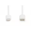 Lādētāja kabelis USB-C – Lightning Digitus Data DB-600109-010-W