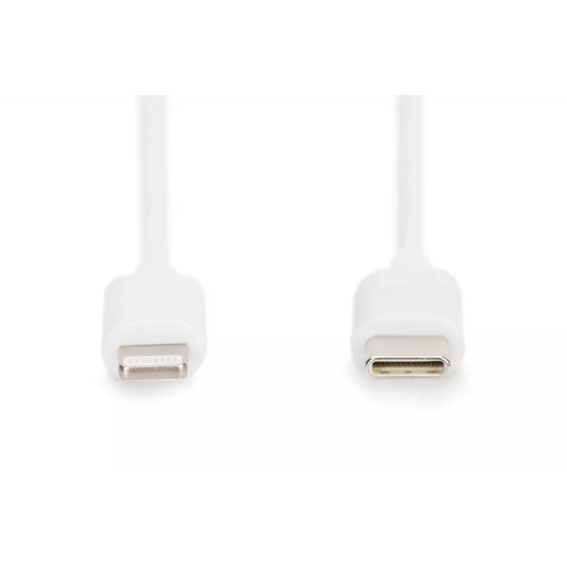 Lādētāja kabelis USB-C – Lightning Digitus Data DB-600109-010-W