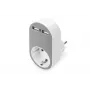 DIGITUS Strāvas adapteris ar 2 USB portiem 250V, 50 Hz, USB: 5V, 2,1A, balts / pelēks