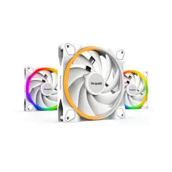 be quiet! Light Wings White 140mm PWM high-speed Triple-Pack | 14 cm ventilators 3 gab.