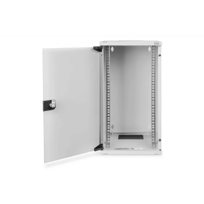 DIGITUS sienas montāžas skapis 254 mm (10 inch) - 312x300 mm (PxD) Pelēks